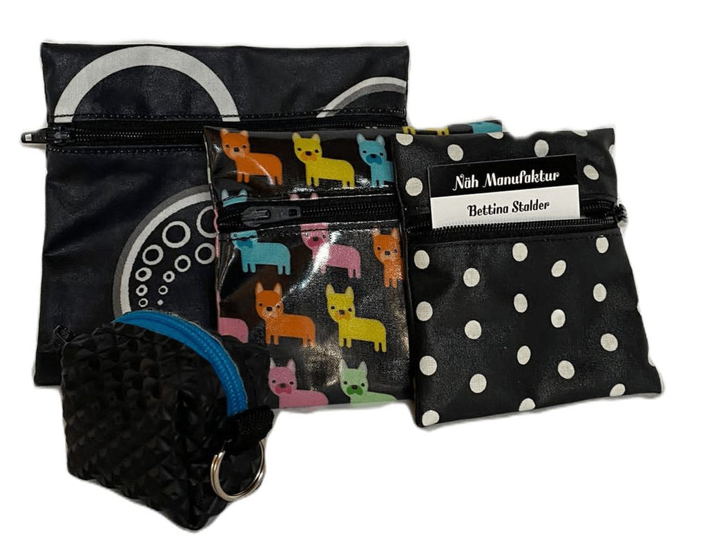 Geschenk-Set schwarz, handgenäht in der Schweiz