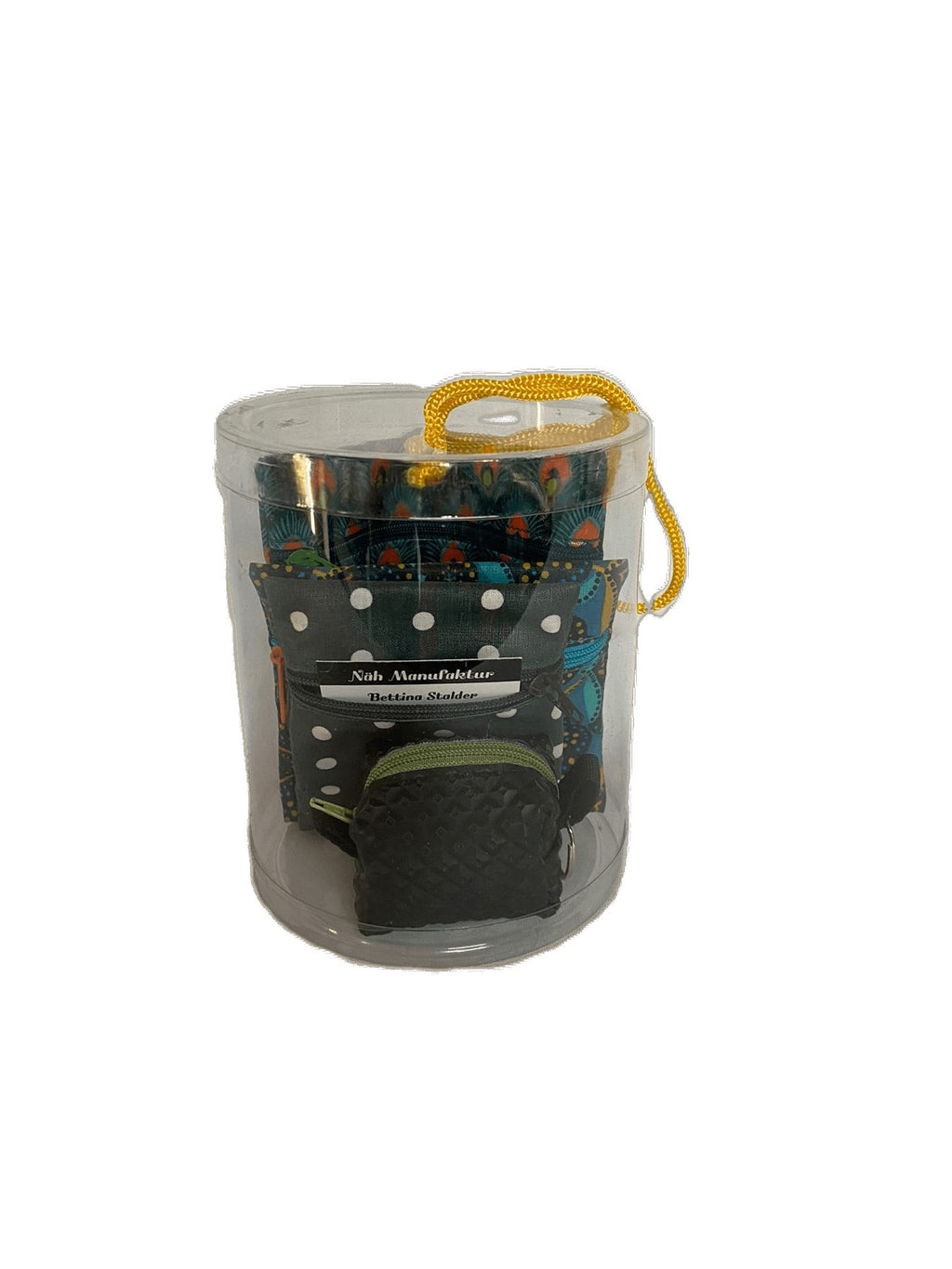 Geschenk-Set olive, handgenäht in der Schweiz (Bild 2)