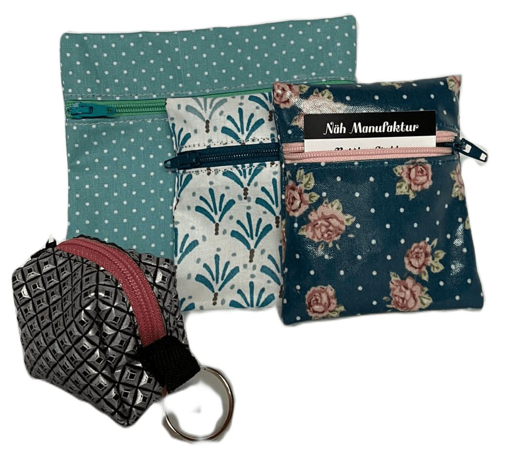 Geschenk-Set türkis, handgenäht in der Schweiz