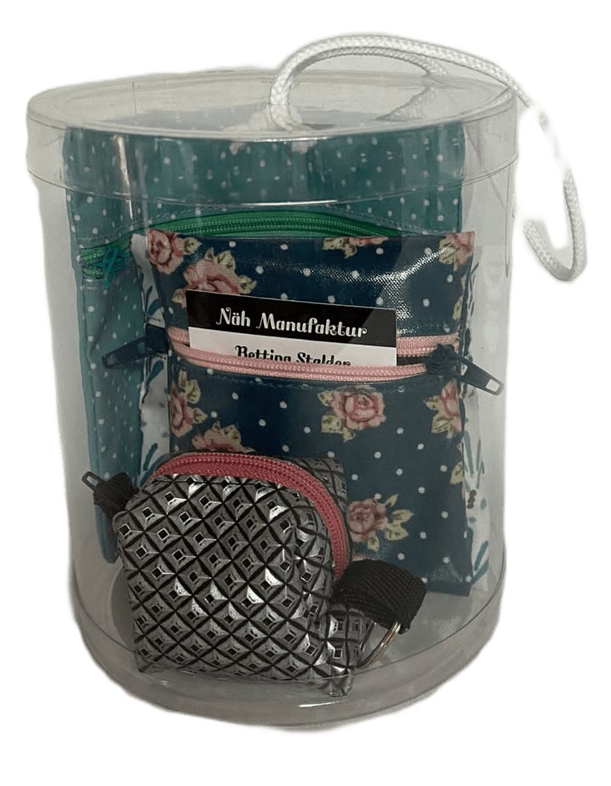 Geschenk-Set türkis, handgenäht in der Schweiz (Bild 2)
